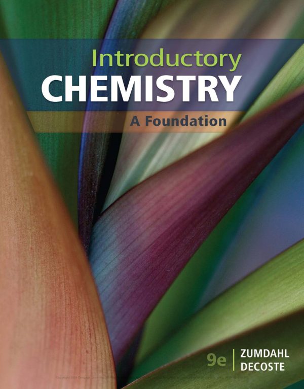 Introductory Chemistry A Foundation 9th Edition