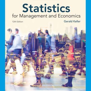 Statistics for Management and Economics 12th Edition