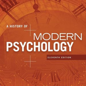 A History of Modern Psychology 11th Edition