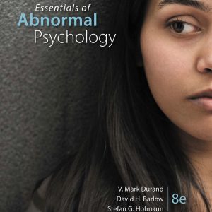 Essentials of Abnormal Psychology 8th Edition