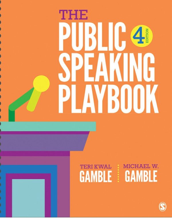 The Public Speaking Playbook 4th Edition